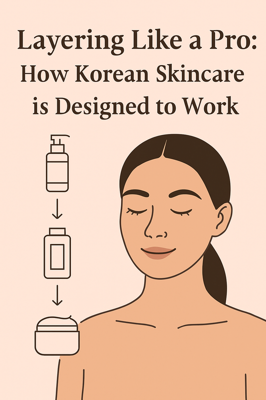 🧴 Layering Like a Pro: How Korean Skincare is Designed to Work — And What Happens When We Customize It for You