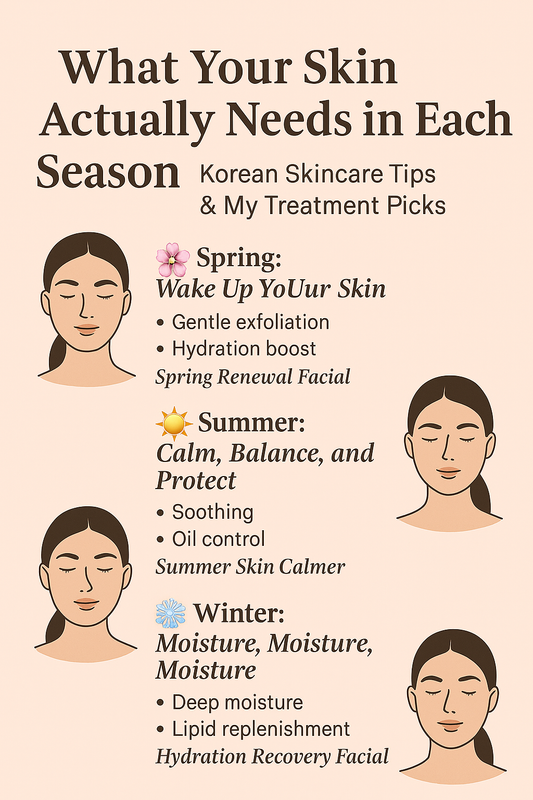 🍂 What Your Skin Actually Needs in Each Season