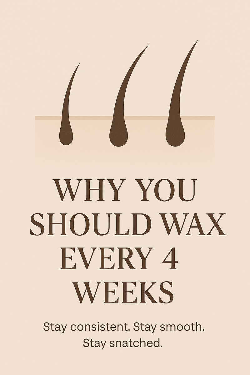 ✨ Why Your Brow Wax Schedule Matters: Understanding the Hair Growth Cycle