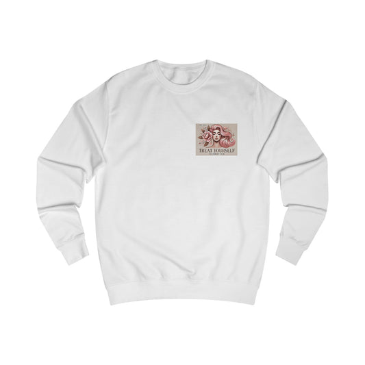 Unisex Chic Beauty Illustration Sweatshirt, Casual Wear, Gift for Her, Fashionable Top, Cozy Layer for Any Occasion